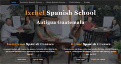 Desktop Screenshot of ixchelschool.com